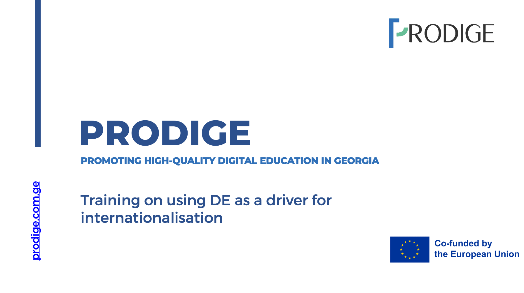 Training on using DE as a driver for internationalization
